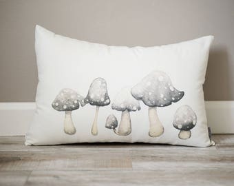 Mushroom Pillow | Fall Decor Pillow |  Rustic Home Decor | Autumn Pillow | Farmhouse Decor | Autumn Decor | Fall Pillow | Fall Decor