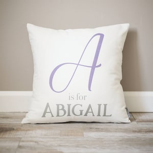 Custom Baby Name Pillow | Personalized Baby Pillow | Gift for New Mom | Last Name Pillow | Baby Decor | Nursery Decor | Baby Gift