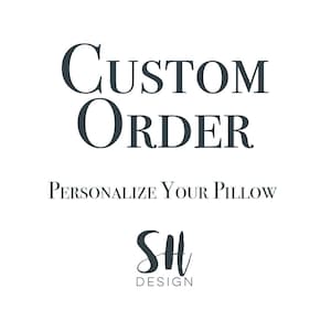 Custom Pillow | Personalized Pillow | Personalized Gift | Custom Gift | Monogrammed Gift | Rustic Home Decor | Home Decor | Custom Monogram