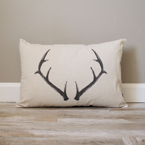 Deer Antler Monogram Etsy