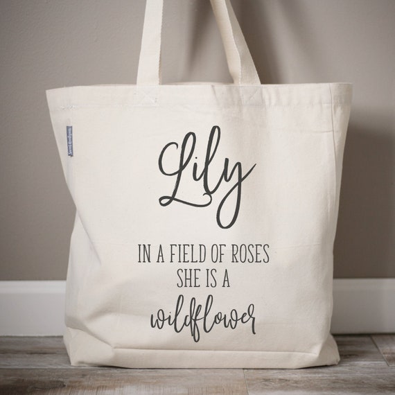 personalized baby tote bags