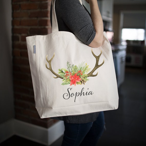 christmas tote purse