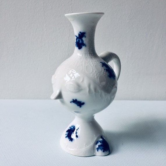Bjorn Wiinblad Small Vase Face Rosenthal Romanze Etsy