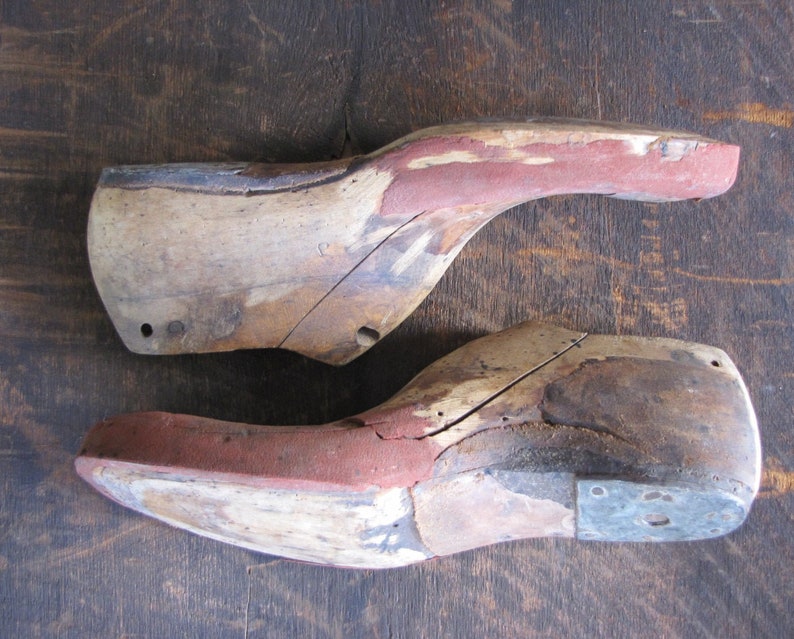Antique Wood Shoe Lasts/ Wood Shoe Forms/ Cobbler Forms/ Shoe | Etsy