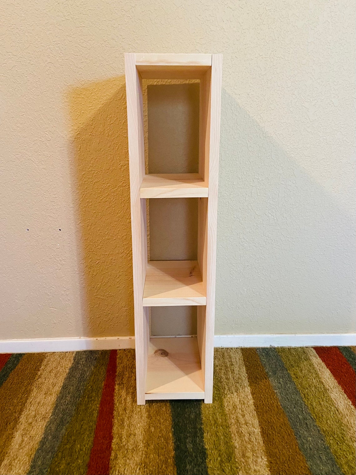 30 Narrow Deep Bookshelfassembledcottage/farmhouse/modern Etsy