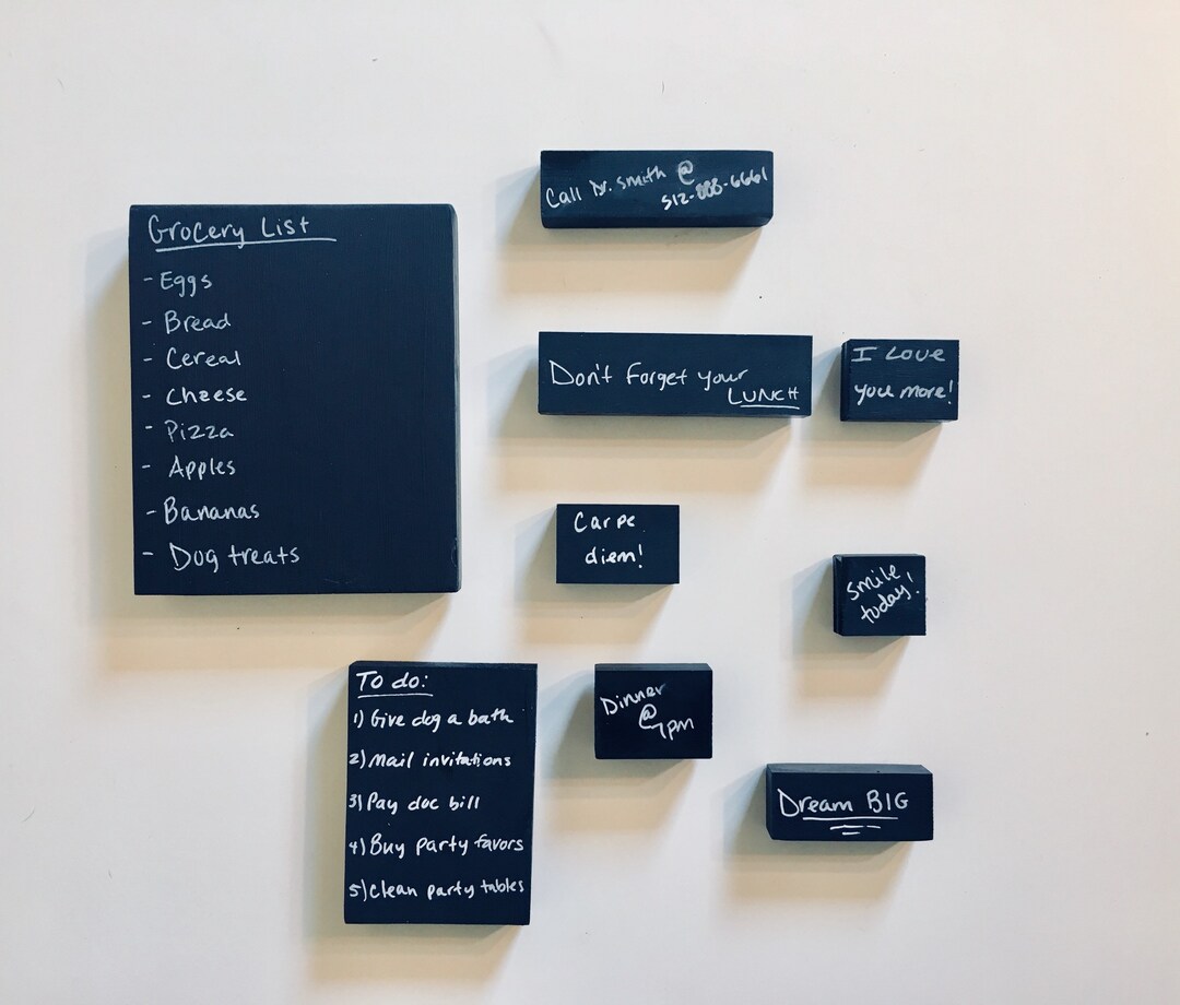 Wooden Chalkboard Multidimension Custom