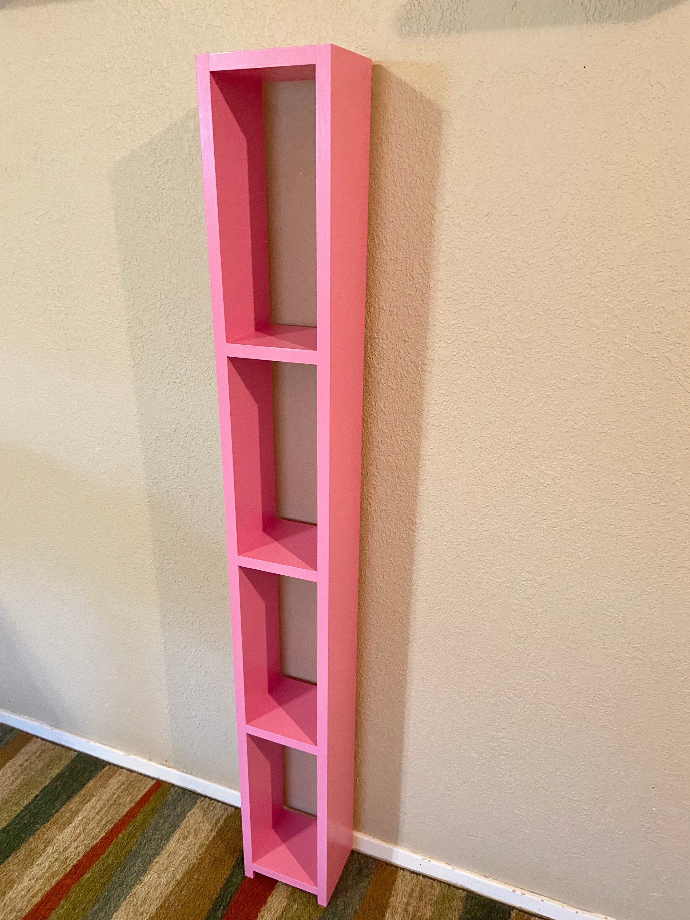 57 Tall Narrow Bookshelfassembledcottage/farmhousetall Etsy