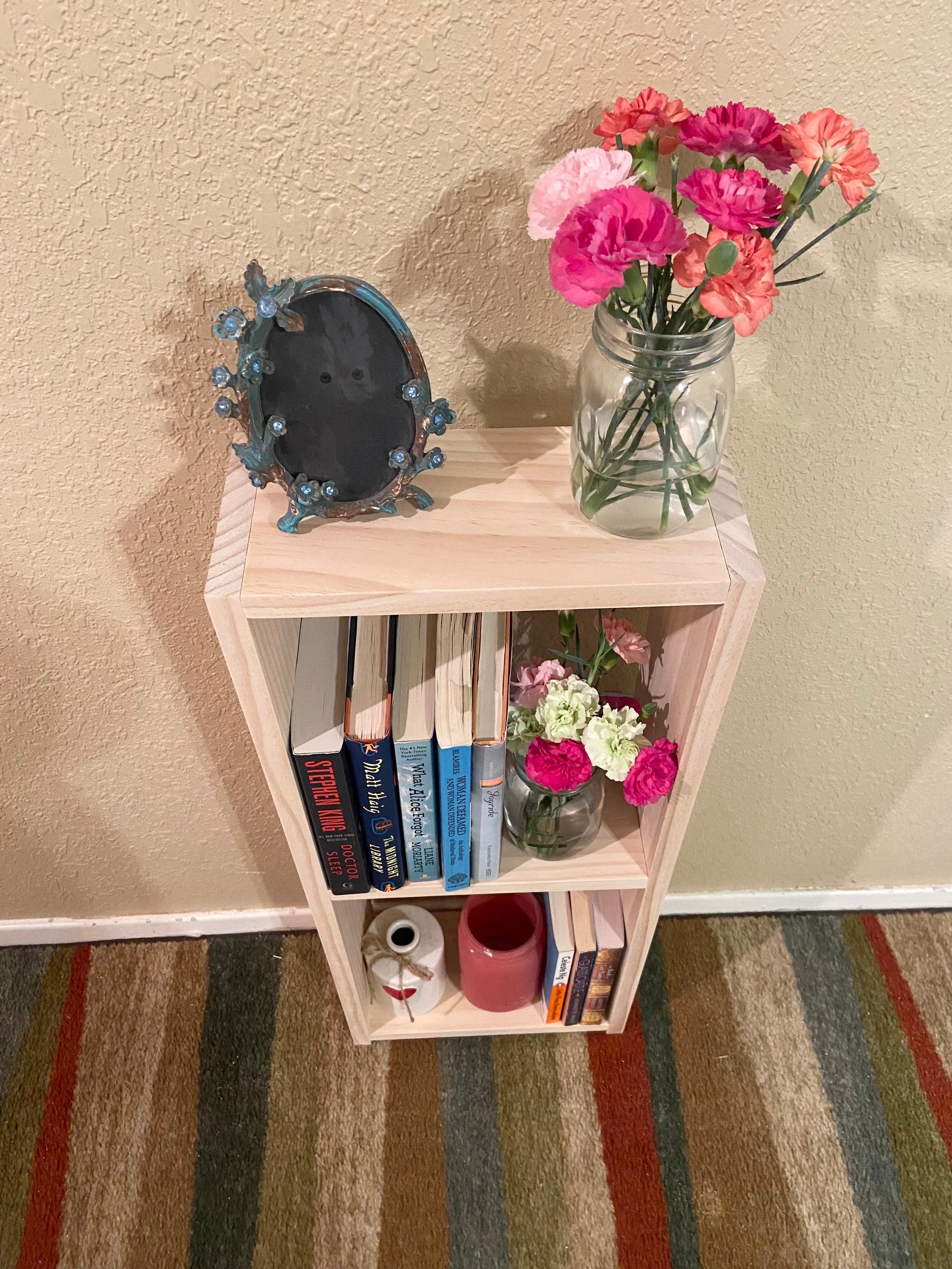 30 Wide Shallow Bookshelf Assembled Furniture Small - Etsy