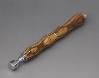 Available Now- Telescoping Magnetic Wand - Zebra Wood