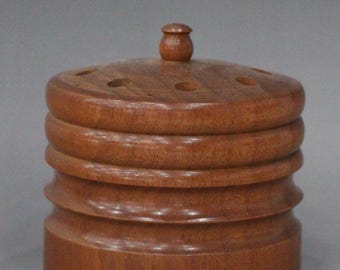 Available Now! Large Tool Block - African Mahogany - Cove Cut