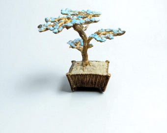Vintage Swoboda Jeweled Bonsai Tree