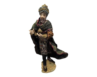 Magi /Wise Man Figurine - Ornate King Nativity Replacement- Member's Mark- 2005  Edition