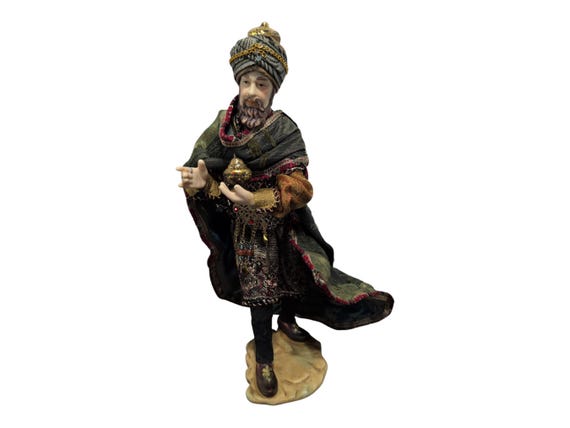 Magi /Wise Man Figurine - Ornate King Nativity Replacement- Member's Mark- 2005  Edition