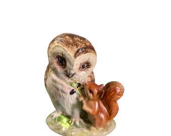 Vintage Beatrix Potter Old Mr. Brown Figurine