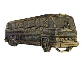 1981 Great American Tour Bus Belt Buckle