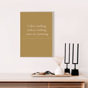 Friends Thanksgiving Monica Quote Print - DIGITAL DOWNLOAD