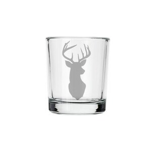 Stag Head Hunting Shot Glass Gift - stag party - bachelor party - groomsmen gifts - Hunting Hunter Season gift - 21st birthday present