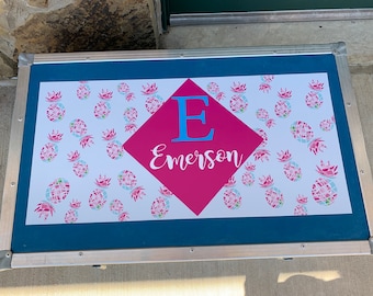 Personalized Decals for Camp Trunk