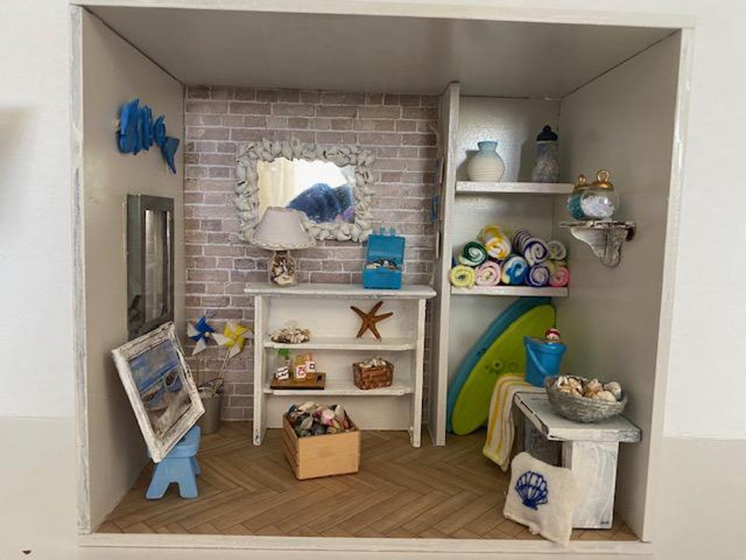 Miniature Room Box Beach Shop - Etsy