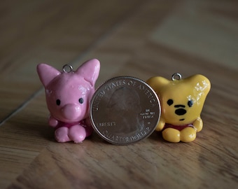 Winnie the Pooh Character Charms