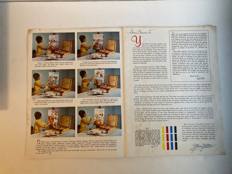 Vintage how to Draw and Paint Art Book / 46 Etsy