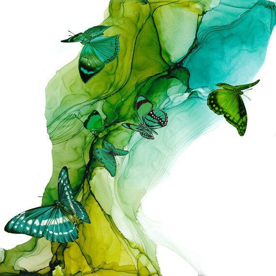 picture Green Artwork Uk etsy