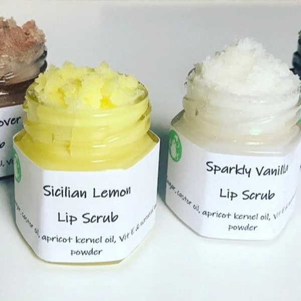 Lip Scrub Etsy
