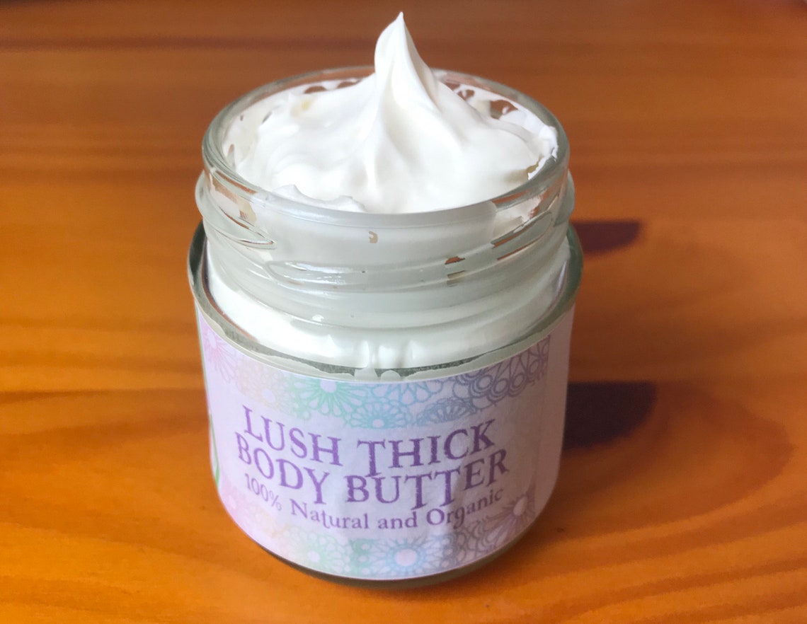 Lush Thick Body Butter for Dry Winter Skin Natural Body Etsy