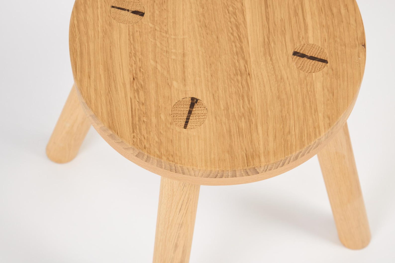 Step Stool - Solid Oak Stool in Mid Century Design - Etsy