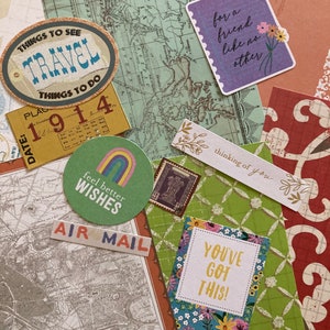 Mystery Pack Paper Products for junk Journals, collages and Scrapbooks