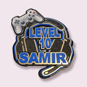 Gamer Cake Topper