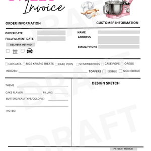 Treat Makers Order Form