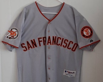 Barry Bonds Jersey - San Francisco Giants 1970 Throwback MLB Baseball Jersey