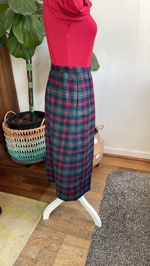 Vintage Wool Pendleton Skirt - image 4