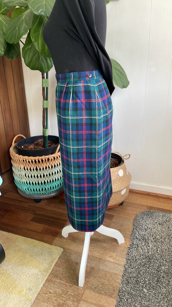 Vintage Wool Pendleton Skirt - image 4