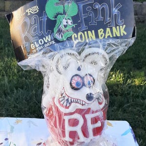 Rat Fink Piggy Bank - Etsy