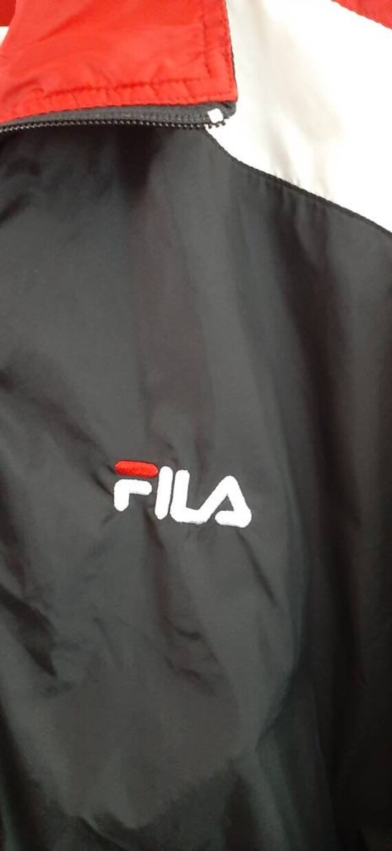 Fila Color Block Windbreaker Lined Jacket - image 2