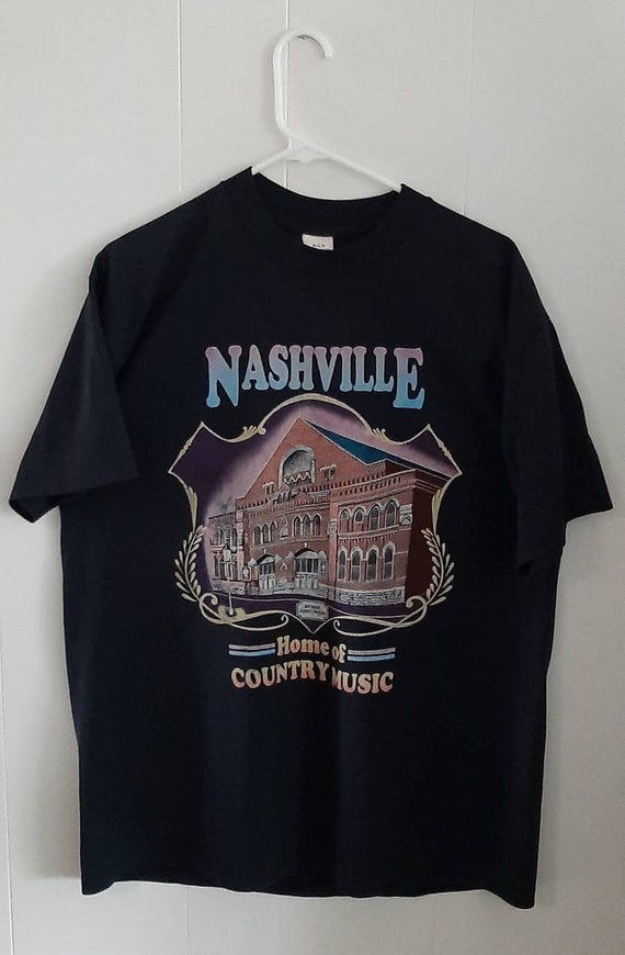 Vintage Nashville Home of Country Music T Shirt