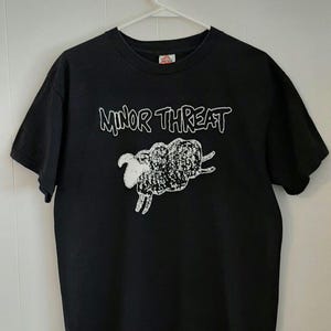 Minor Threat Black Sheep Out Of Step T Shirt
