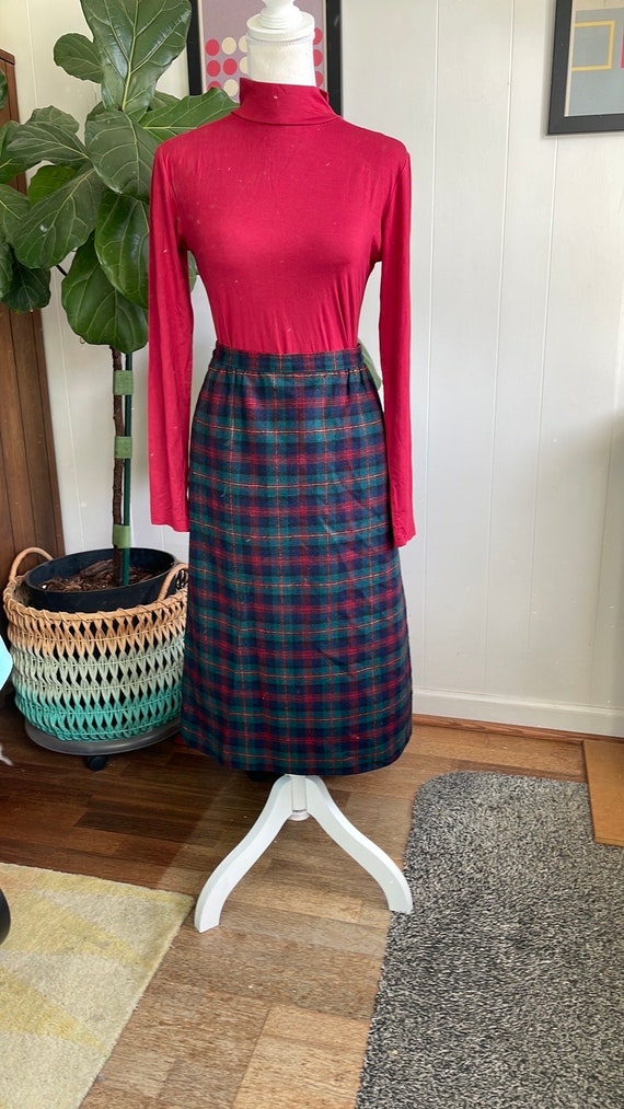 Vintage Wool Pendleton Skirt - image 1