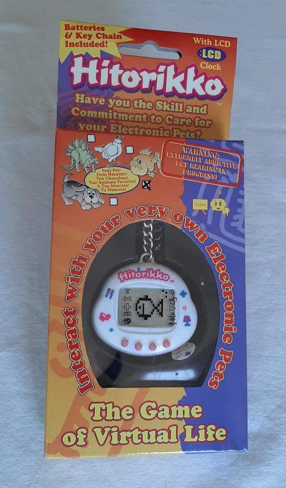 Hitorikko Fish Virtual Life Pet W/ Box. - Etsy