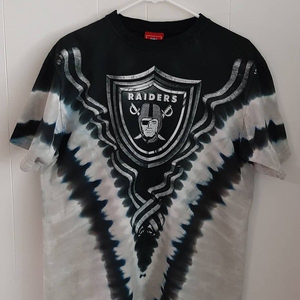 Oakland Raiders Tie Dye T Shirt