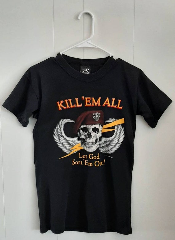 Vintage 80's Kill 'em All T Shirt