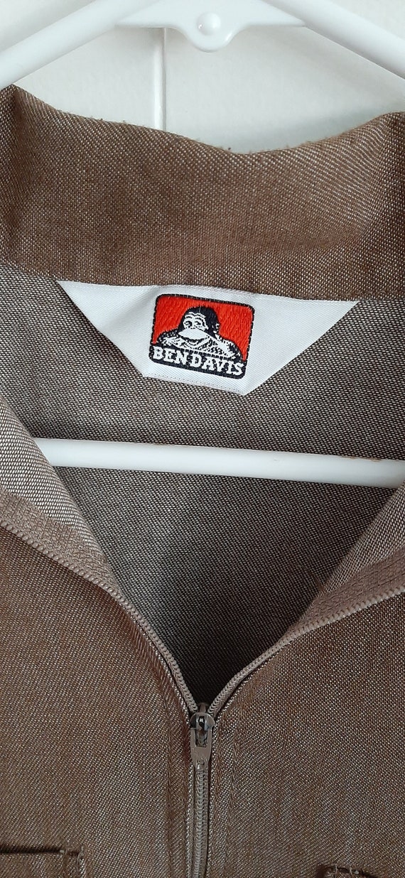 Vintage Ben Davis Half Zip Work Shirt - Etsy