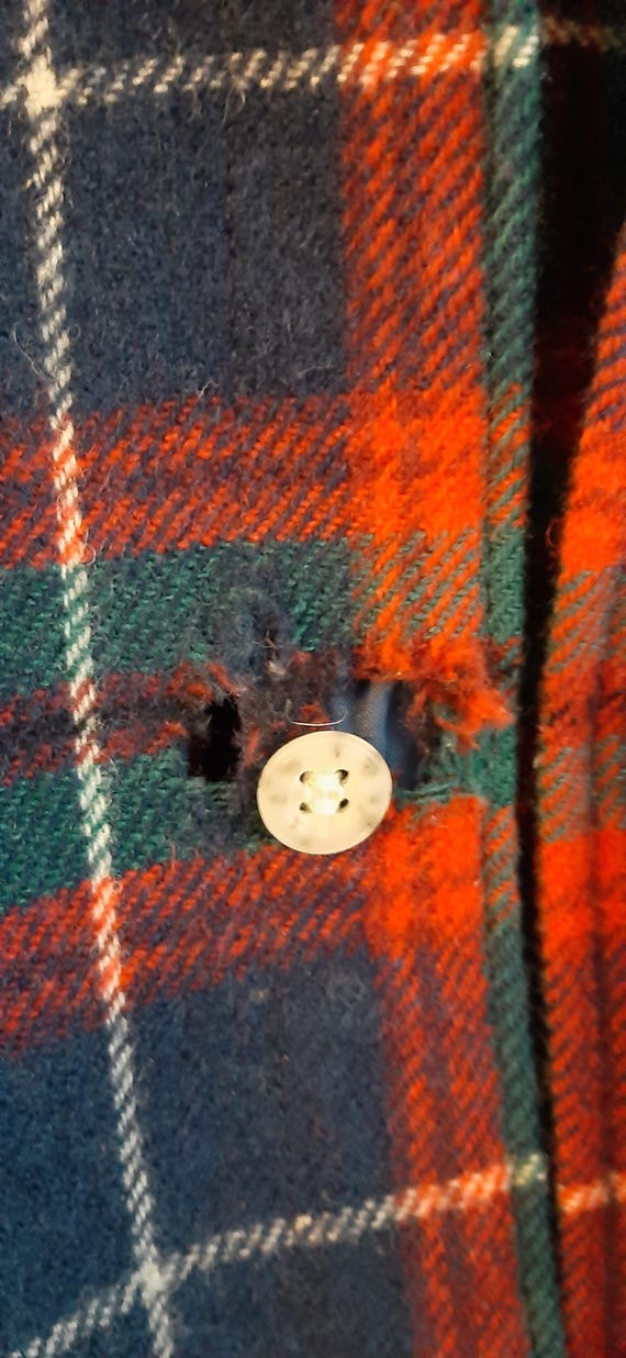 Vintage Pendleton Lobo Elbow Patch Wool Shirt - image 6