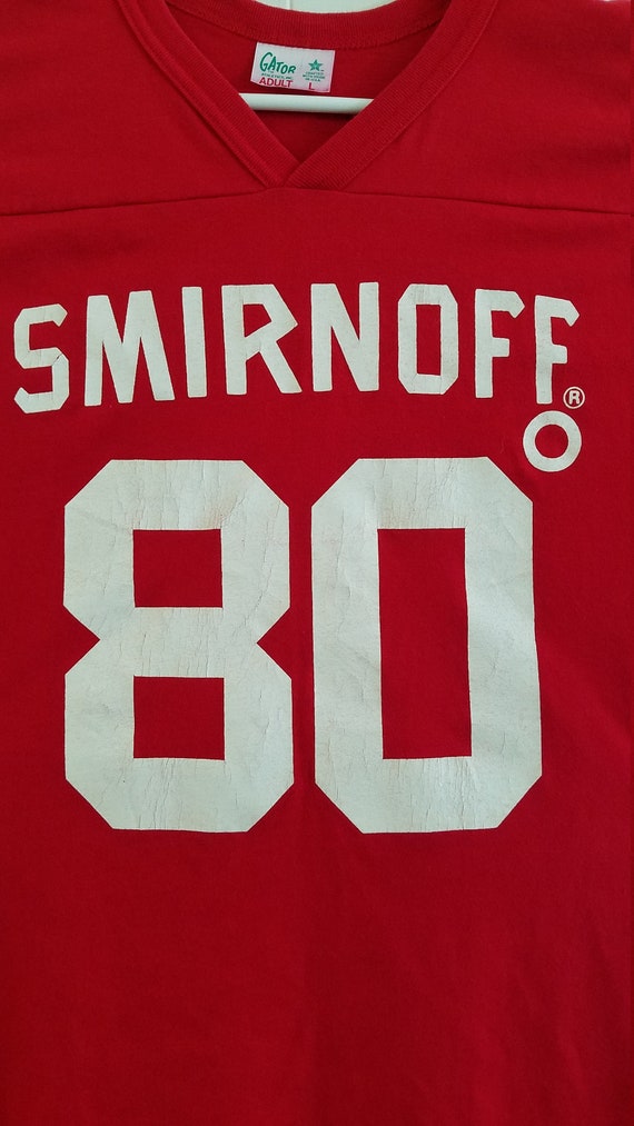 Vintage Smirnoff Jersey 80 Proof