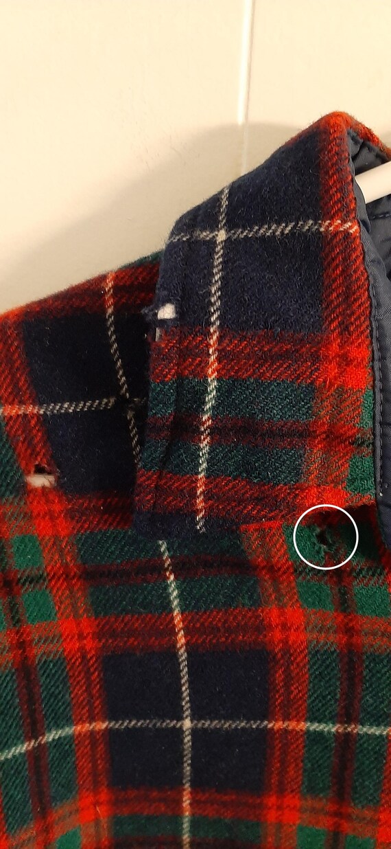 Vintage Pendleton Lobo Elbow Patch Wool Shirt - image 3