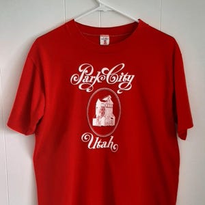 Vintage Park City Utah T Shirt