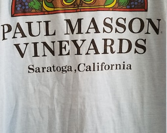 Vintage TShirt Paul Masson Vineyards