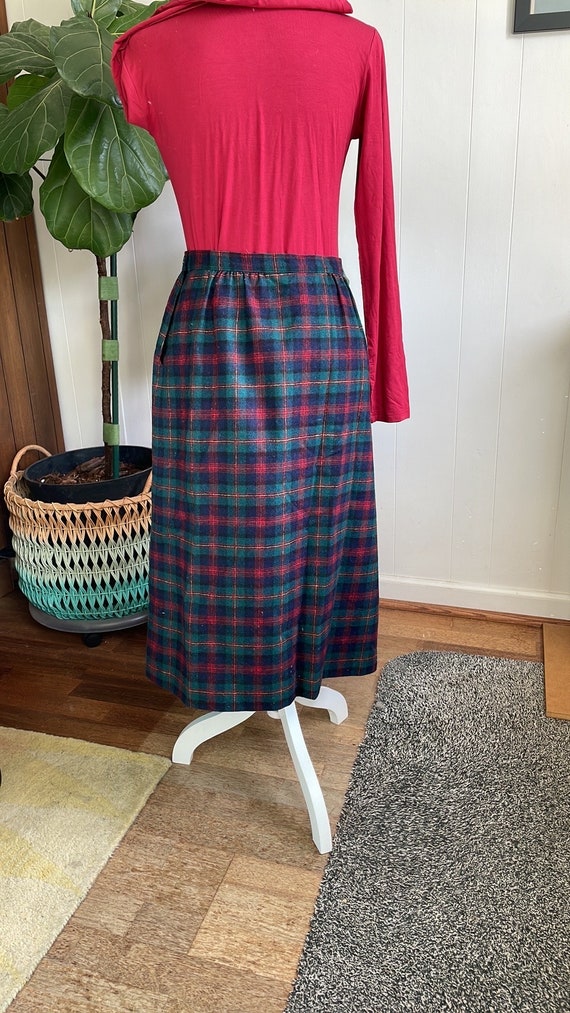 Vintage Wool Pendleton Skirt - image 3